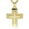 Αντρικός χρυσός σταυρός ΣΑ514 Premium