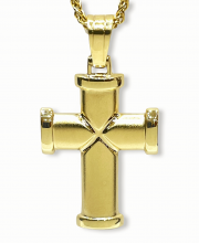 Αντρικός χρυσός σταυρός ΣΑ519 Premium