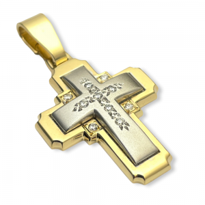 Γυναικείος σταυρός χρυσός ΣΓ508 Premium
