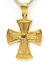 Βυζαντινός Σταυρός με πολύτιμες πέτρες Σ3415