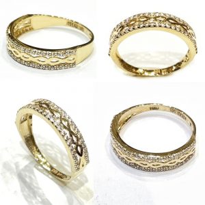 Δαχτυλίδι χρυσό μοντέρνο ΔΧΜ35
