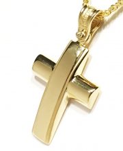 Αντρικός χρυσός σταυρός ΣΑ555 Premium