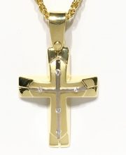 Γυναικείος σταυρός χρυσός ΣΓ541 Premium