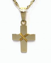 Χρυσός μικρός σταυρός ΣΤΛ15