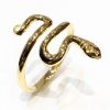 Χρυσό δαχτυλίδι με φίδι ΔΧΜ087