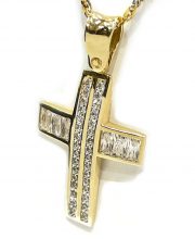 Γυναικείος χρυσός σταυρός ΣΓ194